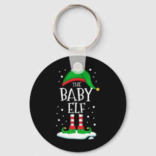 The Byby Elf Merry Christmas Family Matching  Key Ring