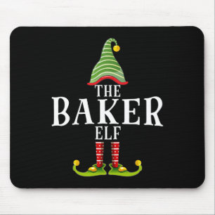 The Byker Elf Funny Matching Pajama Xmas  Mouse Pad