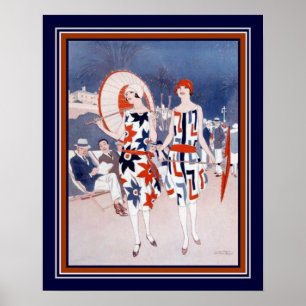 "The Bystander" Art Deco Print by  Wilton Williams