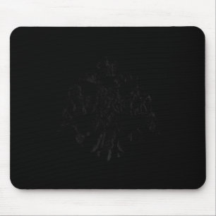 The byzantine double-headed eagle heart – heraldic mouse pad