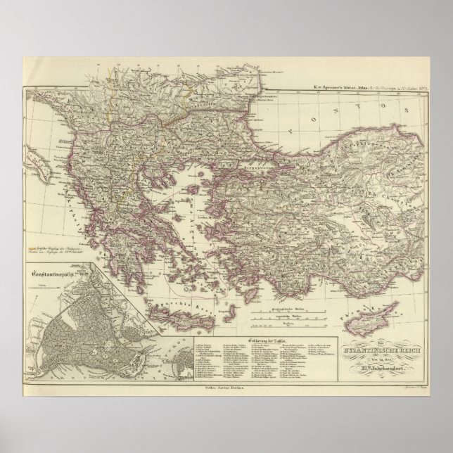 The Byzantine Empire until the Xite Poster (Front)