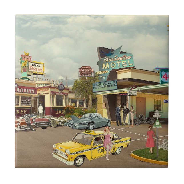 The Cab Driver Tile (Front)