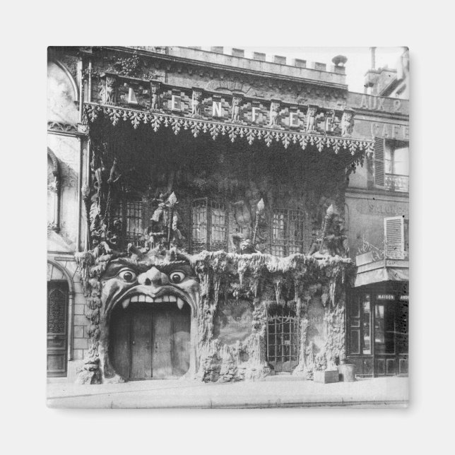 The Cabaret de 'l'Enfer' in Paris Magnet (Front)