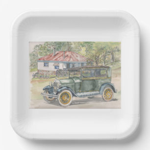 The Cabin Paper Plate