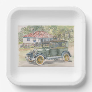 The Cabin Paper Plate