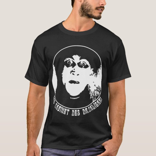 The Cabinet Of Doctor Caligari 1920S Silent Horror T-Shirt (Front)