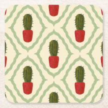 The Cactus Pot Coaster
