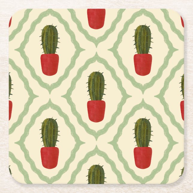 The Cactus Pot Coaster (Front)