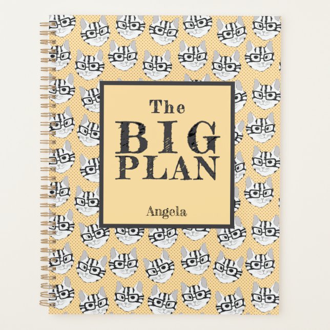 The Cadstudios The Big Plan Beige Planner (Front)