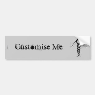 The Caduceus Bumper Sticker