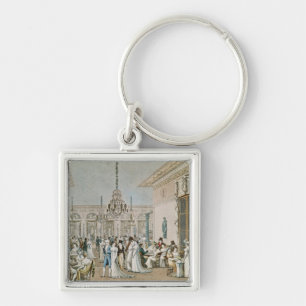 The Cafe Frascati in 1807 Key Ring