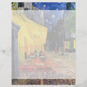 The cafe terrace on the place du forum, Arles, at