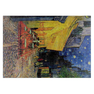 The cafe terrace on the place du forum, Arles, at Cutting Board