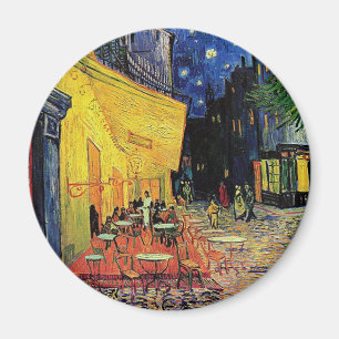 The cafe terrace on the place du forum, Arles, at Magnet