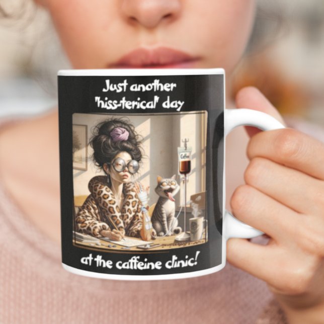 The Caffeine Clinic Large Coffee Mug (Creator Uploaded)