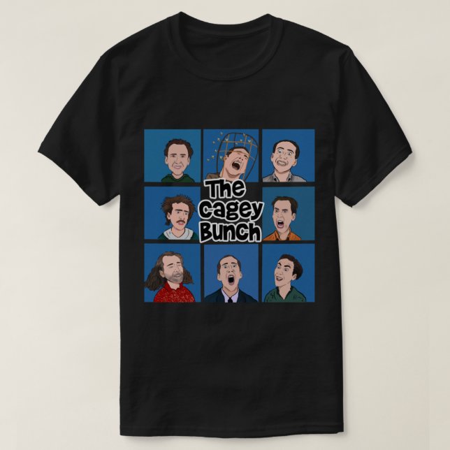 The Cagey Bunch   T-Shirt (Design Front)