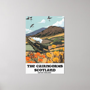 The Cairngorms Scotland Canvas Print