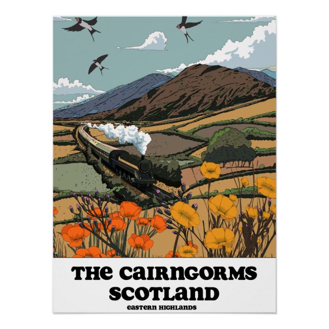 The Cairngorms Scotland  Poster (Front)