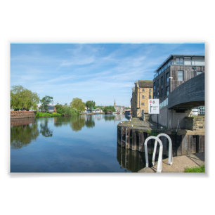 The Calder & Hebble Navigation, Wakefield Photo Print