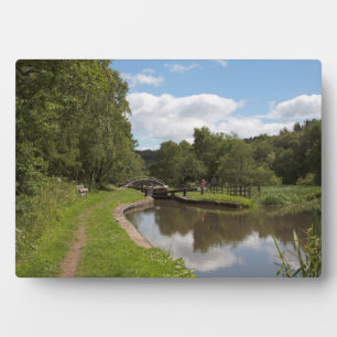 The Caldon Canal Cheddleton Staffordshire Plaque