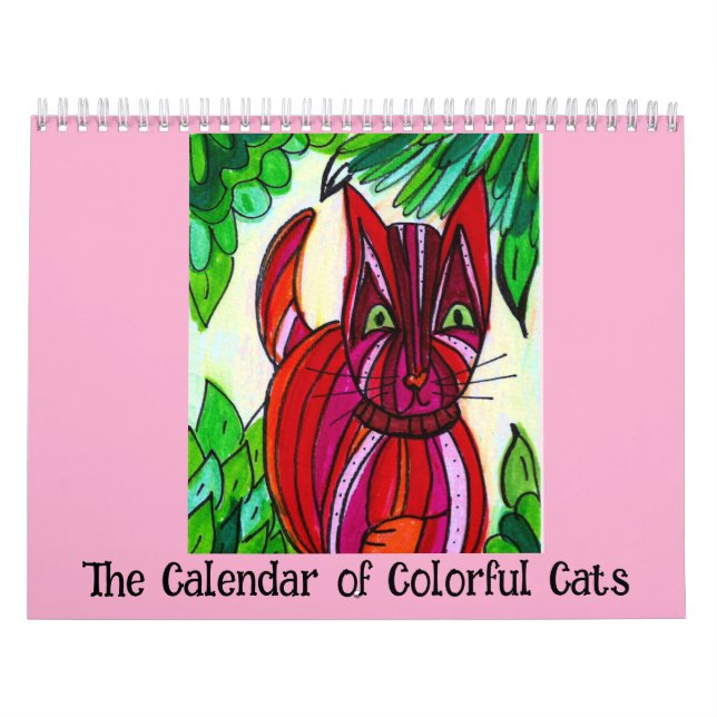 The Calendar of Colourful Cats (Cover)