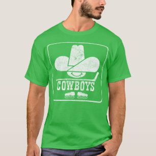 The Calgary Cowboys Hockey Team Vintage Look T-Shirt