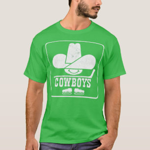 The Calgary Cowboys Hockey Team Vintage Look T-Shirt