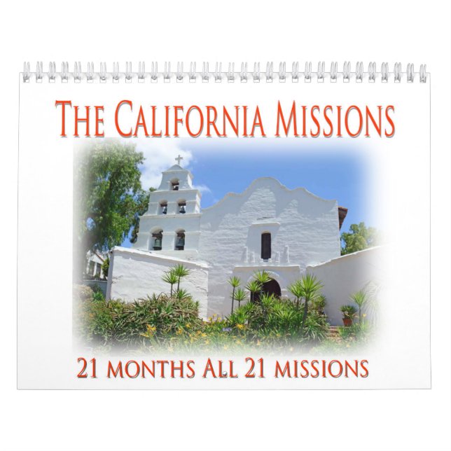 The California Missions Calendar (Cover)