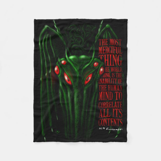 The Call of Cthulhu by H.P. Lovecraft blanket (Front)