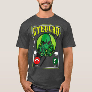 The Call Of Cthulhu Fictional Dark Occult Monster T-Shirt