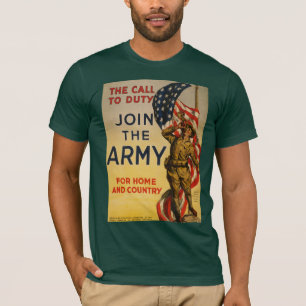The Call to Duty - Join the Army T-Shirt