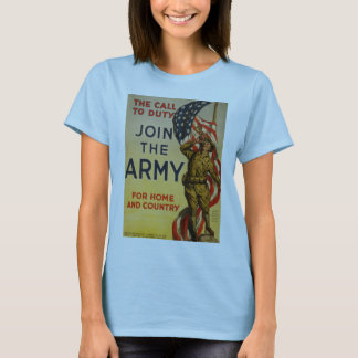 The Call to Duty - Join the Army T-Shirt