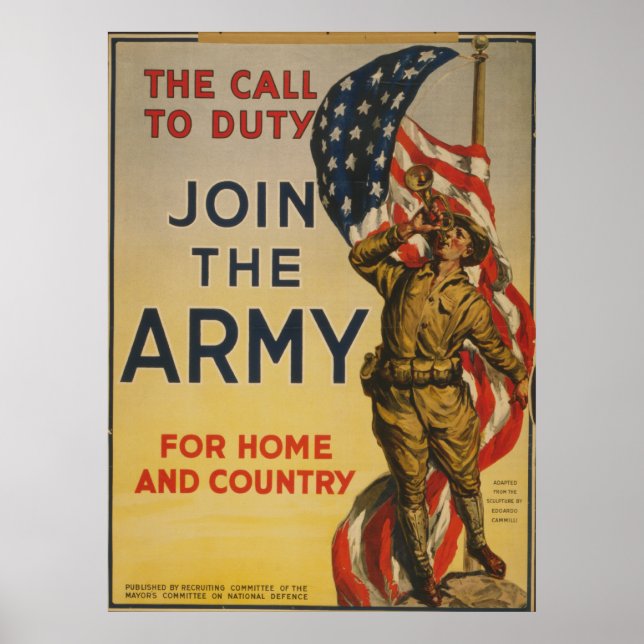 The Call to Duty Poster (Front)