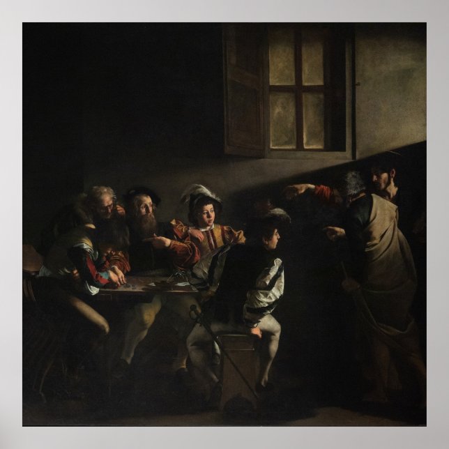 The Calling of Saint Matthew Poster (Front)