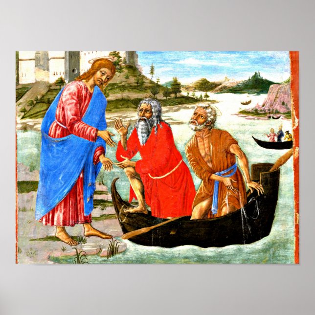 The Calling of Saints Peter and Andrew Poster (Front)