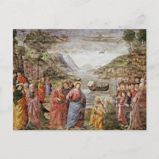 The Calling of SS. Peter and Andrew, 1481 Postcard (Front)