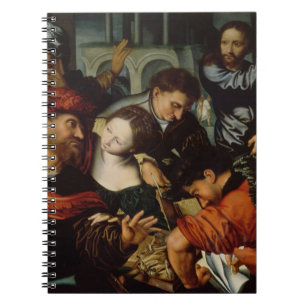 The Calling of St. Matthew Spiral Notebook