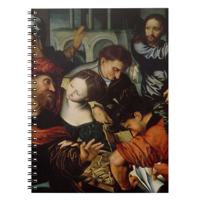 The Calling of St. Matthew Spiral Notebook (Front)