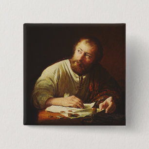 The Calling of the Apostle Matthew 15 Cm Square Badge