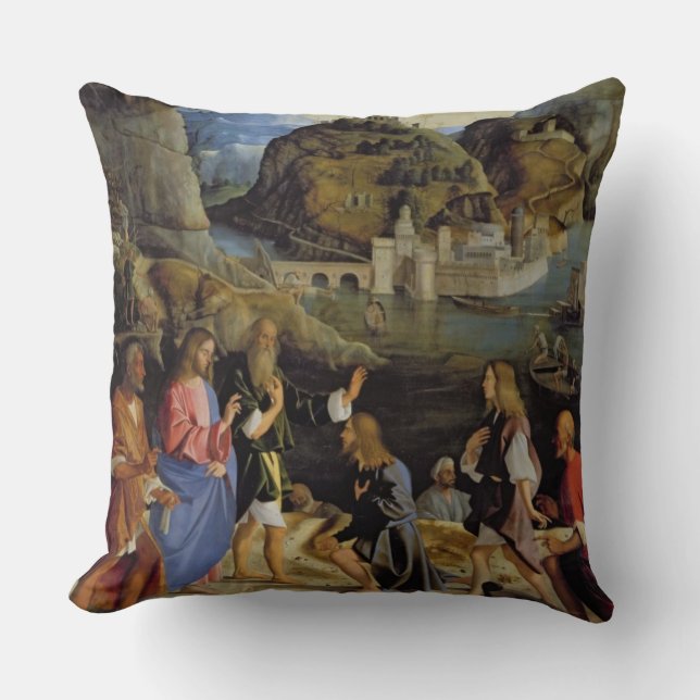 The Calling of the Sons of Zebedee (panel) Cushion (Front)