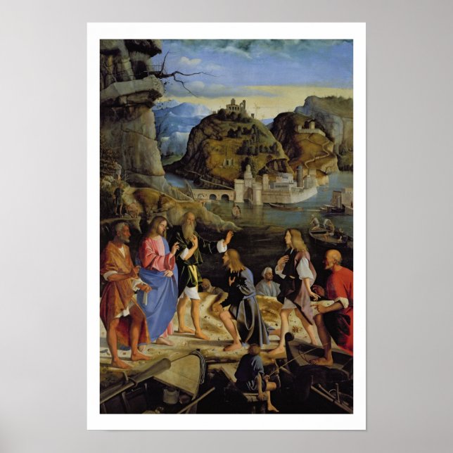 The Calling of the Sons of Zebedee (panel) Poster (Front)