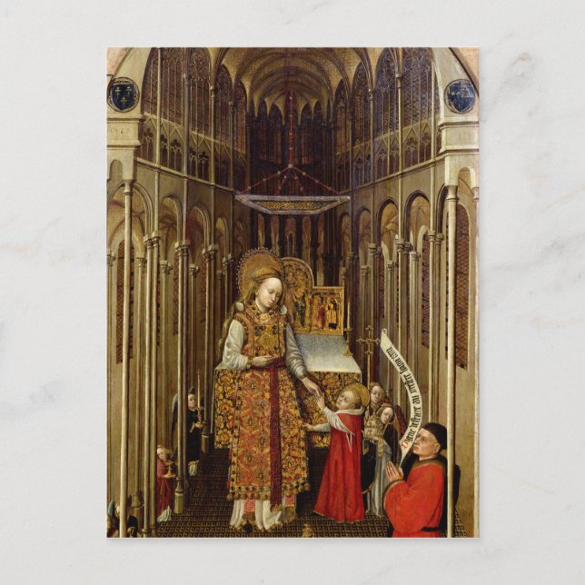 The Calling of the Virgin Postcard (Front)