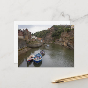 The Calm of Staithes Beck Postcard