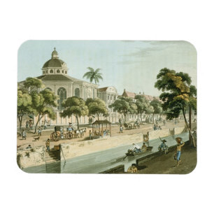 The Calvinistic Church in Batavia, plate 9 from 'A Magnet