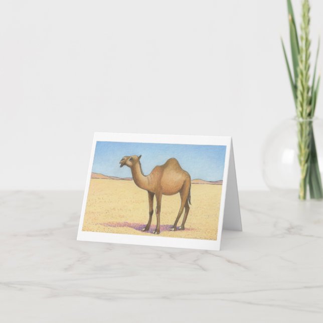 The Camel Note Card (Front)