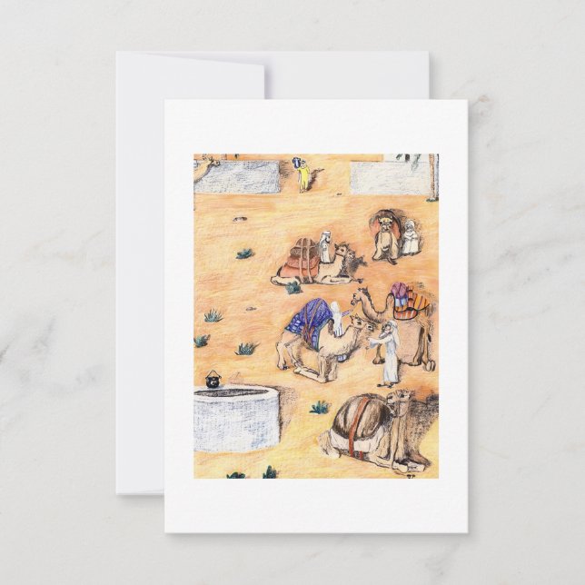 The Camels 🐪  Thank You Card (Front)