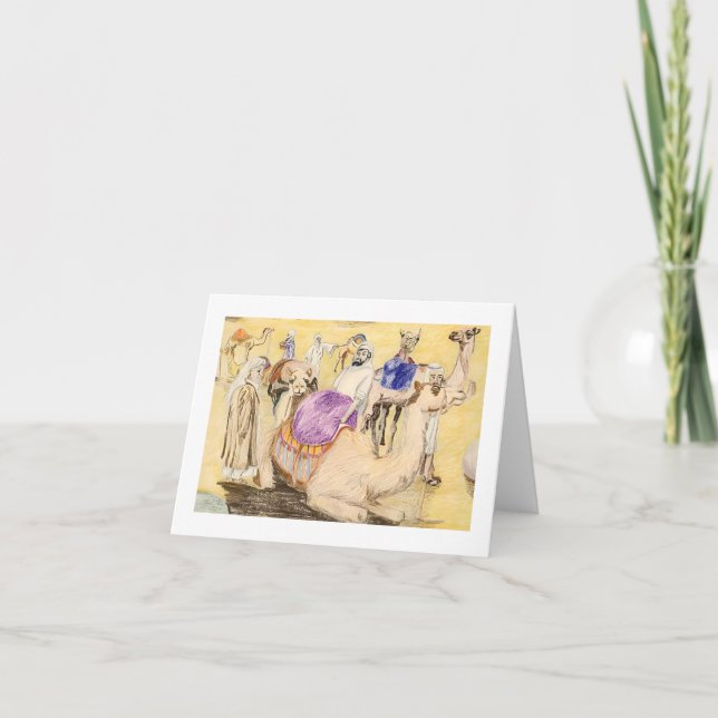 The Camels 🐪  Thank You Card (Front)