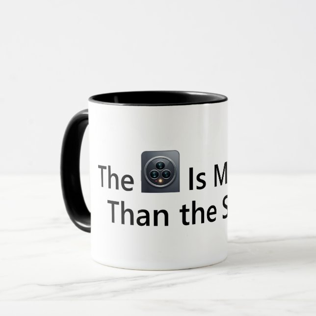 The Camera Is Mightier Than the Sword Mug (Front Left)