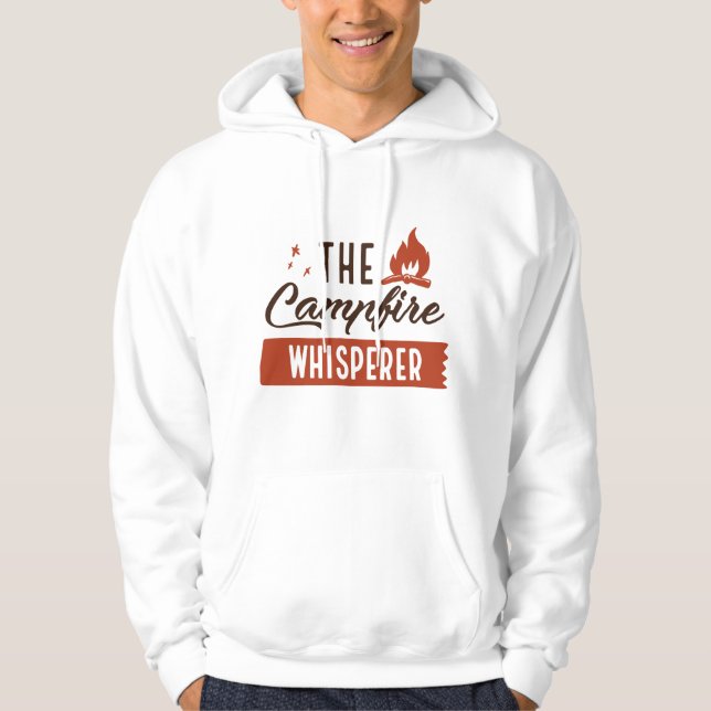 The Campfire Whisperer Hoodie (Front)