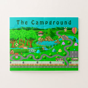 The Campground Jigsaw Puzzle